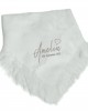 Personalised Baby Shawl Blanket Embroidered with any name