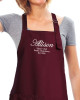 Personalised Ladies / Mens Embroidered Apron, Cooking Chef Apron Unisex Apron With Pockets