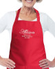 Personalised Ladies / Mens Embroidered Apron, Cooking Chef Apron Unisex Apron With Pockets