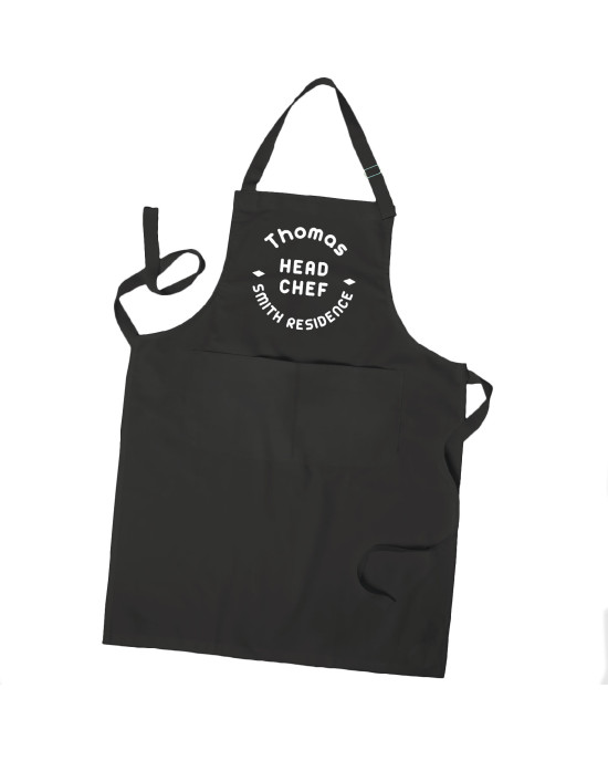 Personalised Apron, Unisex Apron, Head Chef, Kitchen Apron Unisex Apron With Pockets Personalised Apron, Unisex Apron, Head Chef, Kitchen Apron Unisex Apron With Pockets
