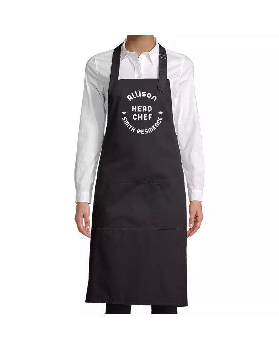 Personalised Apron, Unisex Apron, Head Chef, Kitchen Apron Unisex Apron With Pockets Personalised Apron, Unisex Apron, Head Chef, Kitchen Apron Unisex Apron With Pockets