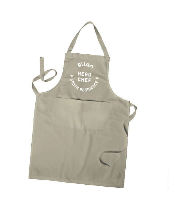 Personalised Apron, Unisex Apron, Head Chef, Kitchen Apron Unisex Apron With Pockets Personalised Apron, Unisex Apron, Head Chef, Kitchen Apron Unisex Apron With Pockets