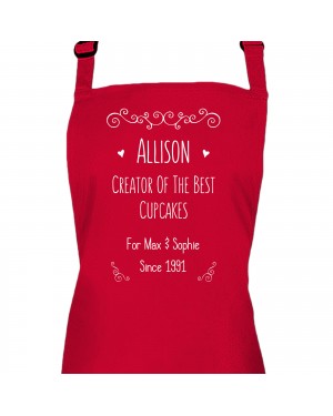 Fun Text Design Personalised Colour Apron Ladies Fun Chef Kitchen Cooking Dinner, Quality Apron Fun Text Design Personalised Colour Apron Ladies Fun Chef Kitchen Cooking Dinner, Quality Apron