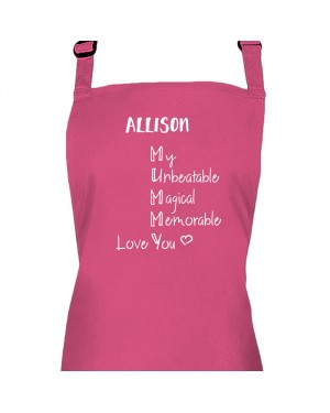 Adjectives for Mummy. Mothers day gift..Personalised Colour Apron Ladies Fun Chef Kitchen Cooking Dinner, Quality Apron Adjectives for Mummy. Mothers day gift..Personalised Colour Apron Ladies Fun Chef Kitchen Cooking Dinner, Quality Apron