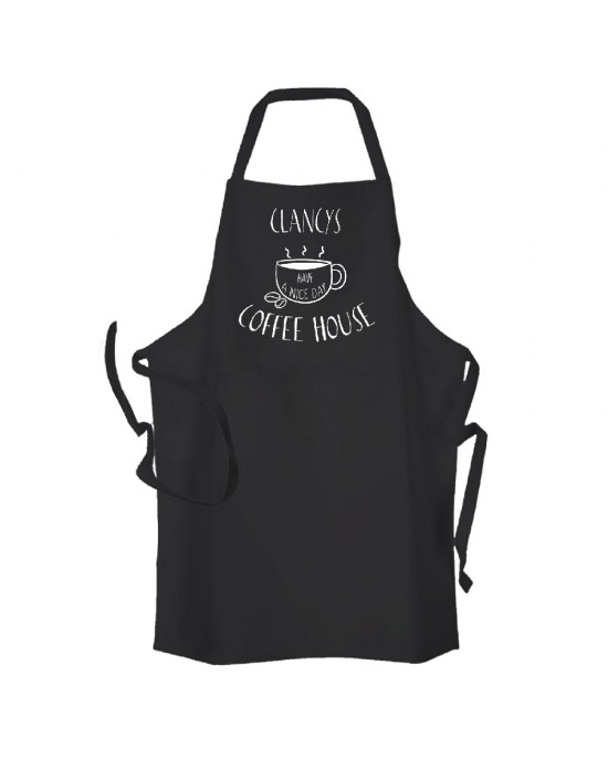Personalised Coffee Shop cooking Kitchen Apron.