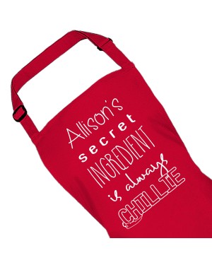 The secret ingredient is always Design Personalised Colour Ladies Quality Apron The secret ingredient is always Design Personalised Colour Ladies Quality Apron