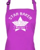 Star Baker Design Personalised Colour Ladies Quality Apron