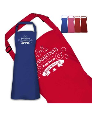 Beautiful Scrolling Design Personalised Colour Apron Ladies Fun Chef Kitchen Cooking Dinner, Quality Apron Beautiful Scrolling Design Personalised Colour Apron Ladies Fun Chef Kitchen Cooking Dinner, Quality Apron