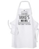 Your Name. BBQ & Grill, Cooking, Personalised Apron Black Or White.