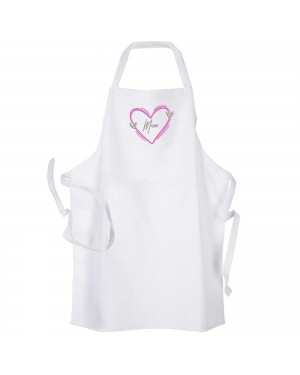 Personalised ,Premium White Apron  A Lovely Gift For Ladies   Personalised ,Premium White Apron  A Lovely Gift For Ladies
