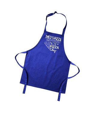 Personalised Kids Pizza Chef Children's Cooking Apron. In 4 Colour Choices  Personalised Kids Pizza Chef Children's Cooking Apron. In 4 Colour Choices