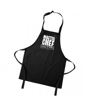 Personalised Master Chef Kitchen Cooking Apron. Child Apron Sizes Personalised Master Chef Kitchen Cooking Apron. Child Apron Sizes