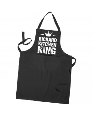 Personalised Kitchen King Mens Apron Kitchen Apron, Mans Apron, Chef Apron Personalised Kitchen King Mens Apron Kitchen Apron, Mans Apron, Chef Apron