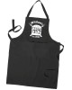 Personalised Mens Burger BBQ Apron Barbecue Apron, Mans Apron, BBQ Apron With Pockets