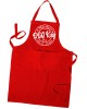 BBQ King Personalised Men's, Barbecue Apron Cooking Apron With Pockets In Colours