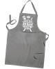 Personalised Men's BBQ King, Barbecue Apron Cooking Apron, Kitchen Apron With Pockets In Colours