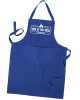 Personalised King Of The Grill BBQ Apron, Cooking Chef Apron Mans Apron With Pockets In Colours
