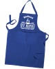 Personalised Pit Master BBQ Apron, Cooking Chef Apron Mans Apron With Pockets In Colours