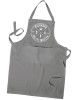 Pit Master BBQ Apron Personalised, Cooking Chef Apron Unisex Apron With Pockets In Colours 