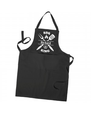 BBQ King Personalised Mens  Apron Barbecue Apron, Mans Apron, BBQ Apron With Pockets BBQ King Personalised Mens  Apron Barbecue Apron, Mans Apron, BBQ Apron With Pockets