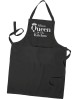 Personalised Apron Queen Of The Kitchen Ladies Apron, Cooking Apron with pockets