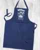 Personalised Apron, BBQ King, Cooking Chef Barbeque Apron Unisex Apron With Pockets