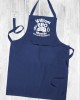 Personalised Apron, Cooking Chef, BBQ Master, Barbeque Apron Unisex Apron With Pockets
