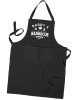 Personalised Men's Apron With Pockets. BBQ Cooking apron