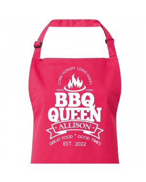 King / Queen Of The BBQ Personalised Apron, Barbeque cooking apron personalised with the wearers name. Available in colours. King / Queen Of The BBQ Personalised Apron, Barbeque cooking apron personalised with the wearers name. Available in colours.