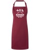 Grill Master Personalised Apron, cooking apron personalised with the wearers name. Available in colours.