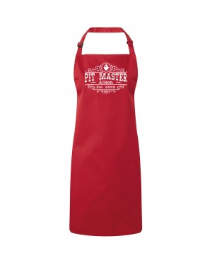 Personalised Can't Stand The Heat BBQ Apron, A cooking apron personalised with the wearers name. Available in colours. Personalised Can't Stand The Heat BBQ Apron, A cooking apron personalised with the wearers name. Available in colours.