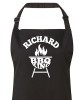 BBQ King Or Queen Design Personalised Colour  Quality Unisex Apron