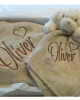 Personalised Embroidered New Baby Gift Set, Super Soft Embossed Blanket, optional Matching Comforter, New Baby Gift Set Personalised Embroidered New Baby Gift Set, Super Soft Embossed Blanket, optional Matching Comforter, New Baby Gift Set