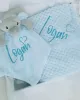 Personalised Embroidered Super Soft Waffle Blanket, Personalised Embroidered Comforter New Born Baby Boy, Baby Girl Blanket, New Baby Gift  Personalised Embroidered Super Soft Waffle Blanket, Personalised Embroidered Comforter New Born Baby Boy, Baby Girl Blanket, New Baby Gift