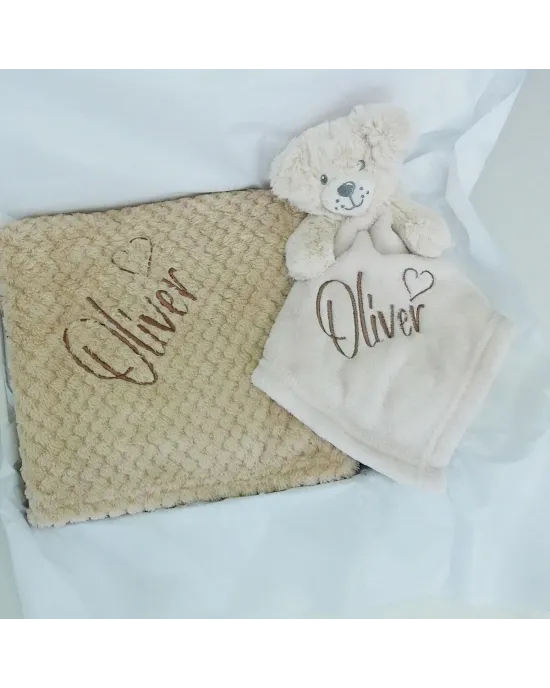 Personalised Embroidered Super Soft Waffle Blanket, Personalised Embroidered Comforter New Born Baby Boy, Baby Girl Blanket, New Baby Gift  Personalised Embroidered Super Soft Waffle Blanket, Personalised Embroidered Comforter New Born Baby Boy, Baby Girl Blanket, New Baby Gift