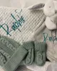 Personalised New Baby Gift Set, Super Soft Waffle Wrap, with Comforter, Hat & Mittens, New Baby Gift Personalised New Baby Gift Set, Super Soft Waffle Wrap, with Comforter, Hat & Mittens, New Baby Gift