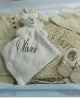 Personalised New Baby Gift Set, Super Soft Waffle Wrap, with Comforter, Booties, Hat, Vest & Bib. New Baby Gift, Baby Shower Gift Set Personalised New Baby Gift Set, Super Soft Waffle Wrap, with Comforter, Booties, Hat, Vest & Bib. New Baby Gift, Baby Shower Gift Set