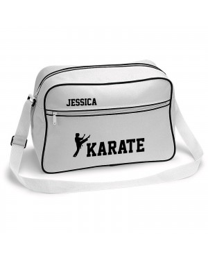 Personalised Ladies Karate Sports Bag. Black or White Available Colours. Personalised Ladies Karate Sports Bag. Black or White Available Colours.