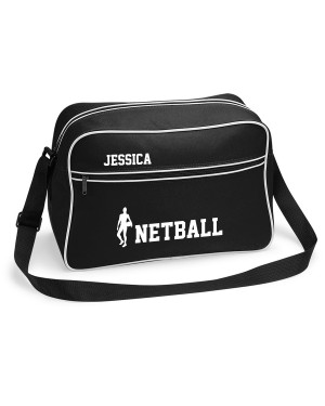 Personalised Netball Sports Bag, Unisex bag