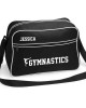 Girls Gymnastics Personalised Sports Bag. Black With White Or White With Black Colours.