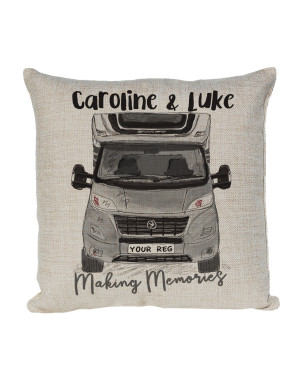 Personalised Motor Home, Camper Cushion, Change The Colours To Your Van Personalised Motor Home, Camper Cushion, Change The Colours To Your Van