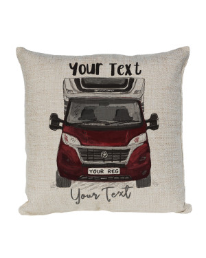 Personalised Motor Home, Camper Cushion, Change The Colours To Your Van Personalised Motor Home, Camper Cushion, Change The Colours To Your Van