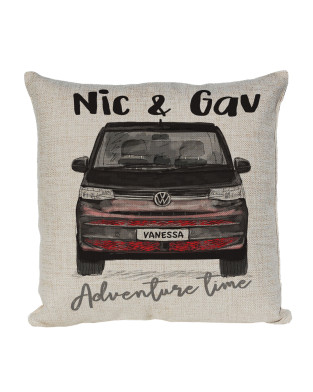 Personalised T7 Camper Van Cushion, Panel Van Cushion, Camper Van Cushion, Choice of Colours