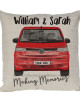Personalised T7 Camper Van Cushion, Panel Van Cushion, Camper Van Cushion, Choice of Colours