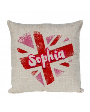Personalised Union Jack Cushion Personalised Union Jack Cushion