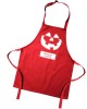 Halloween Glow in the dark cooking apron. A personalised novelty apron for your kids