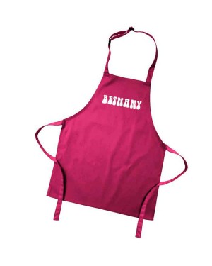 Kids Coloured Aprons. Colour variations. Have Your Childs Name printed Kids Coloured Aprons. Colour variations. Have Your Childs Name printed