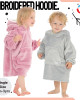 Personalised Kids Oversized Hoodie, Super Snuggly Plush Hoodie Baby Boy Girl Hoodie, Blanket Fleece Jumper 18mths - 3yrs Personalised Kids Oversized Hoodie, Super Snuggly Plush Hoodie Baby Boy Girl Hoodie, Blanket Fleece Jumper 18mths - 3yrs