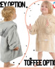 Personalised Kids Oversized Hoodie, Super Snuggly Plush Hoodie Baby Boy Girl Hoodie, Blanket Fleece Jumper 18mths - 3yrs Personalised Kids Oversized Hoodie, Super Snuggly Plush Hoodie Baby Boy Girl Hoodie, Blanket Fleece Jumper 18mths - 3yrs