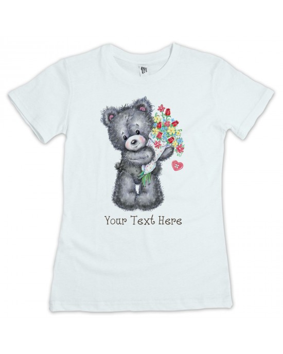 personalised bear t shirt